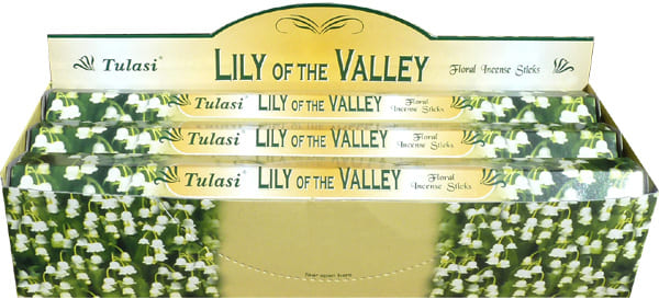 Incense tulasi sarathi lily of the valley hex 20g