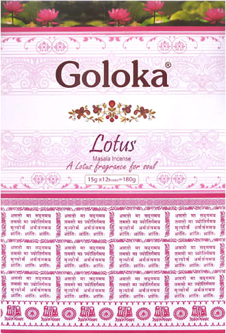 Incense premium goloka lotus masala 15g