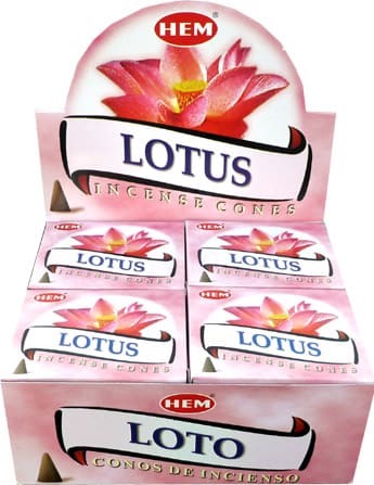 Hem incense Lotus cones