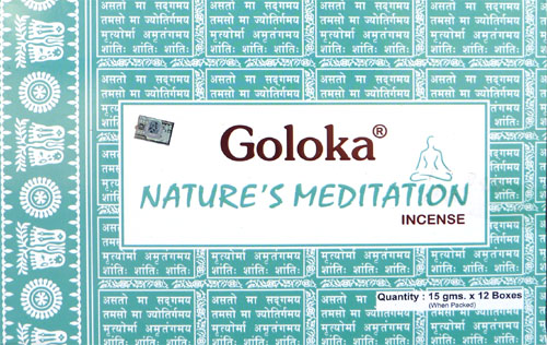 Goloka incense nature's meditation masala 15g