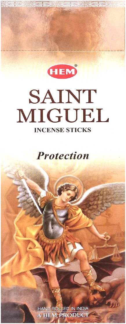 Archangel saint michael brown hem incense hexa 20g