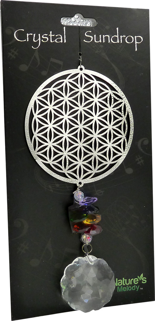 Cosmos Flower of life & Crystal mobile 19cm
