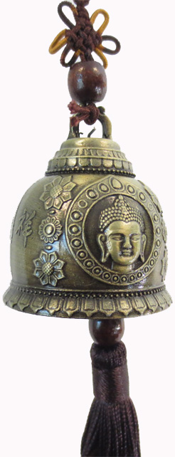 Good luck buddha bell 28cm