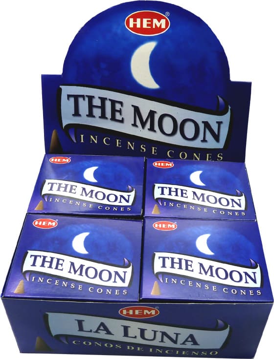 The moon hem incense cones