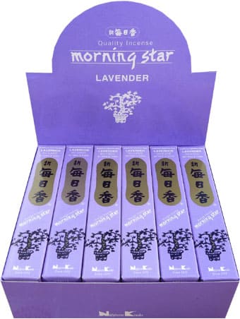 Japanese incense morning star lavender