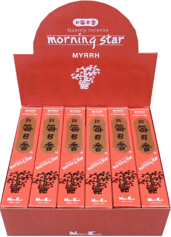 Japanese incense morning star myrrh 50 sticks