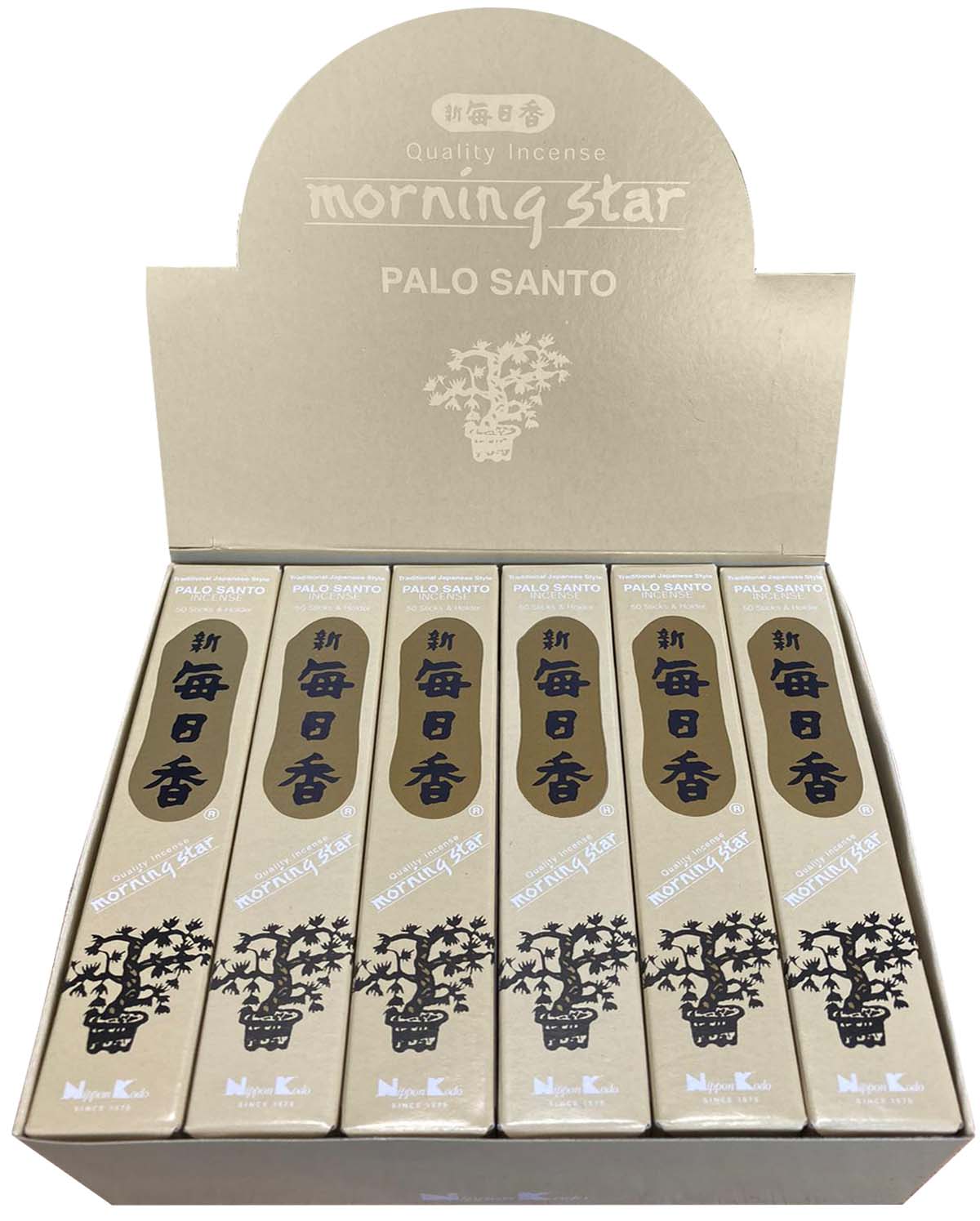 Japanese incense morning star Palo Santo