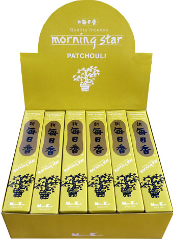 Japanese incense morning star patchouli 50 sticks