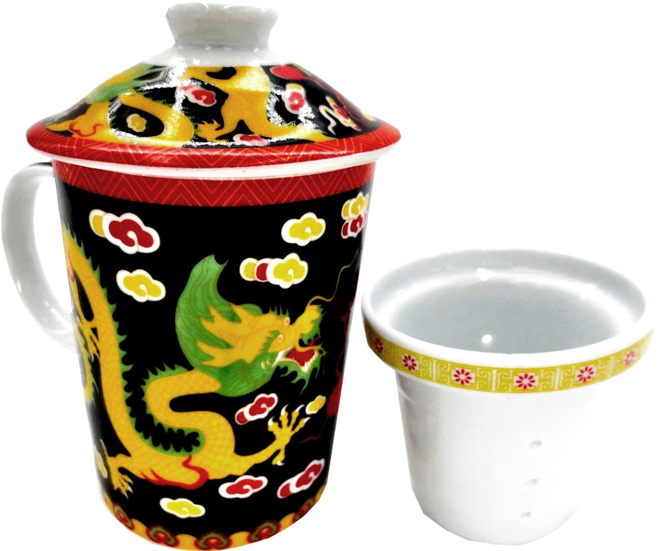 Mug teapot chinese dragon