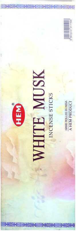 Hem Musk White incense hexa 20g