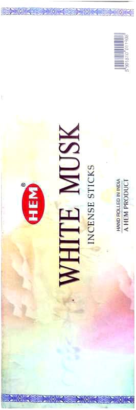 Hem incense white musk 8Stks