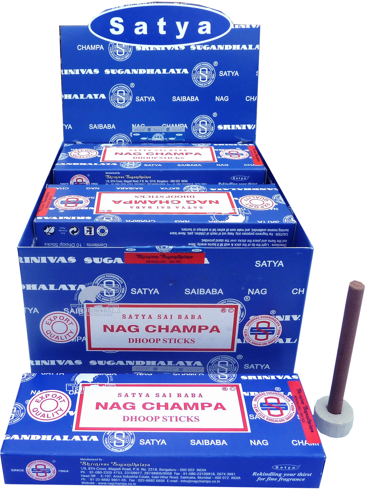 Nag Champa Satya Dhoop Sticks Incense 24g