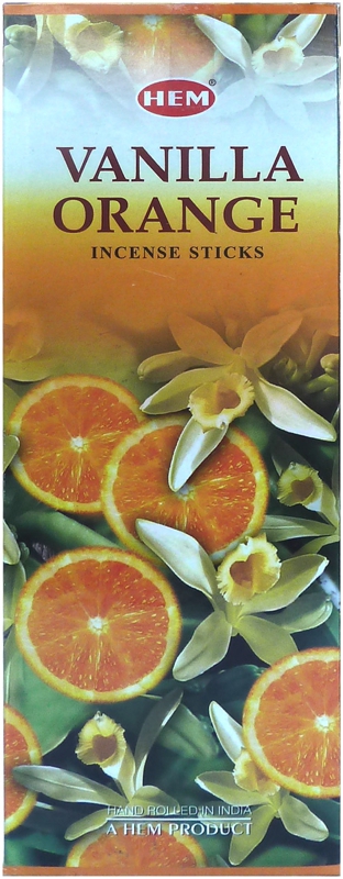 Orange Vanilla Hem Incense Hexa 20g