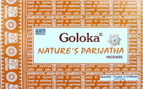 Goloka incense nature’s parijatha masala 15g