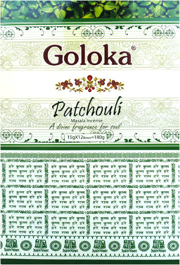 Incense goloka premium patchouli masala 15g