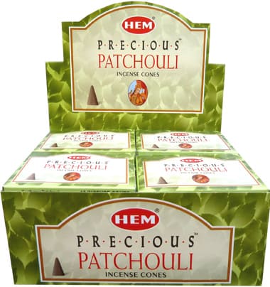 Precious patchouli hem incense cones