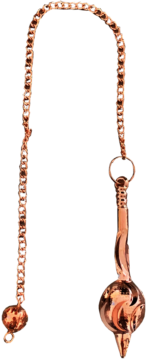 Isis copper & brass pendulum