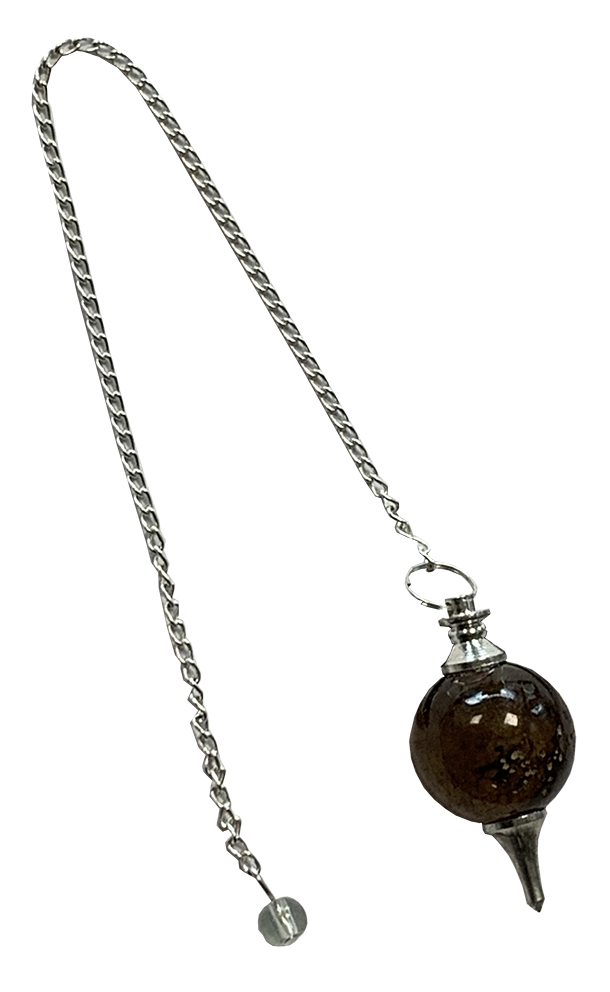 Strped Onyx sphere pendulum 4cm