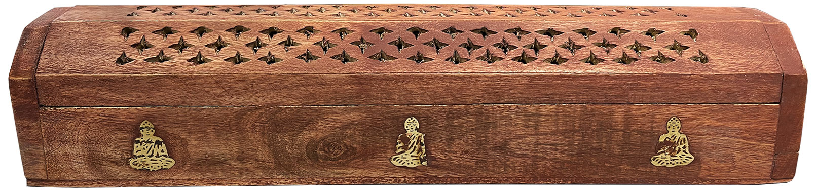 Incense holder Buddha wooden box 30cm