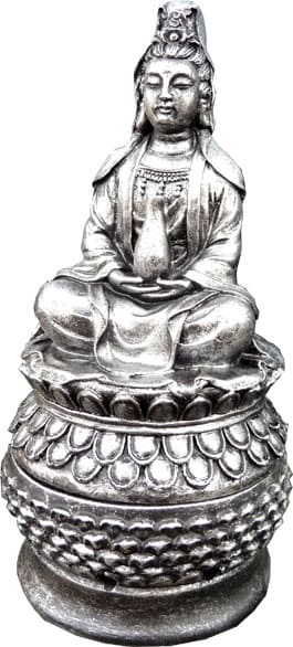 Tara incense & conesburner silver 18cm