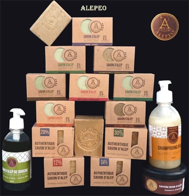 Alepeo aleppo musk & amber  soap 8% 100g