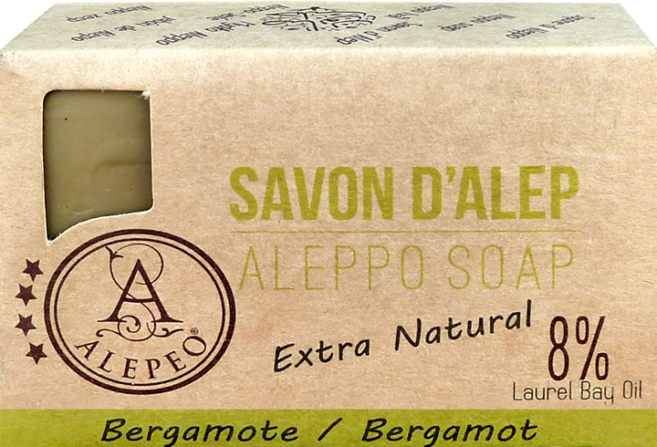 Alepeo aleppo bergamot soap 8% 100g