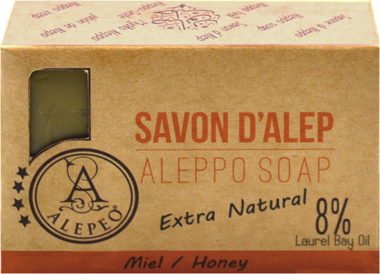 Alepeo aleppo honey soap 8% 100g