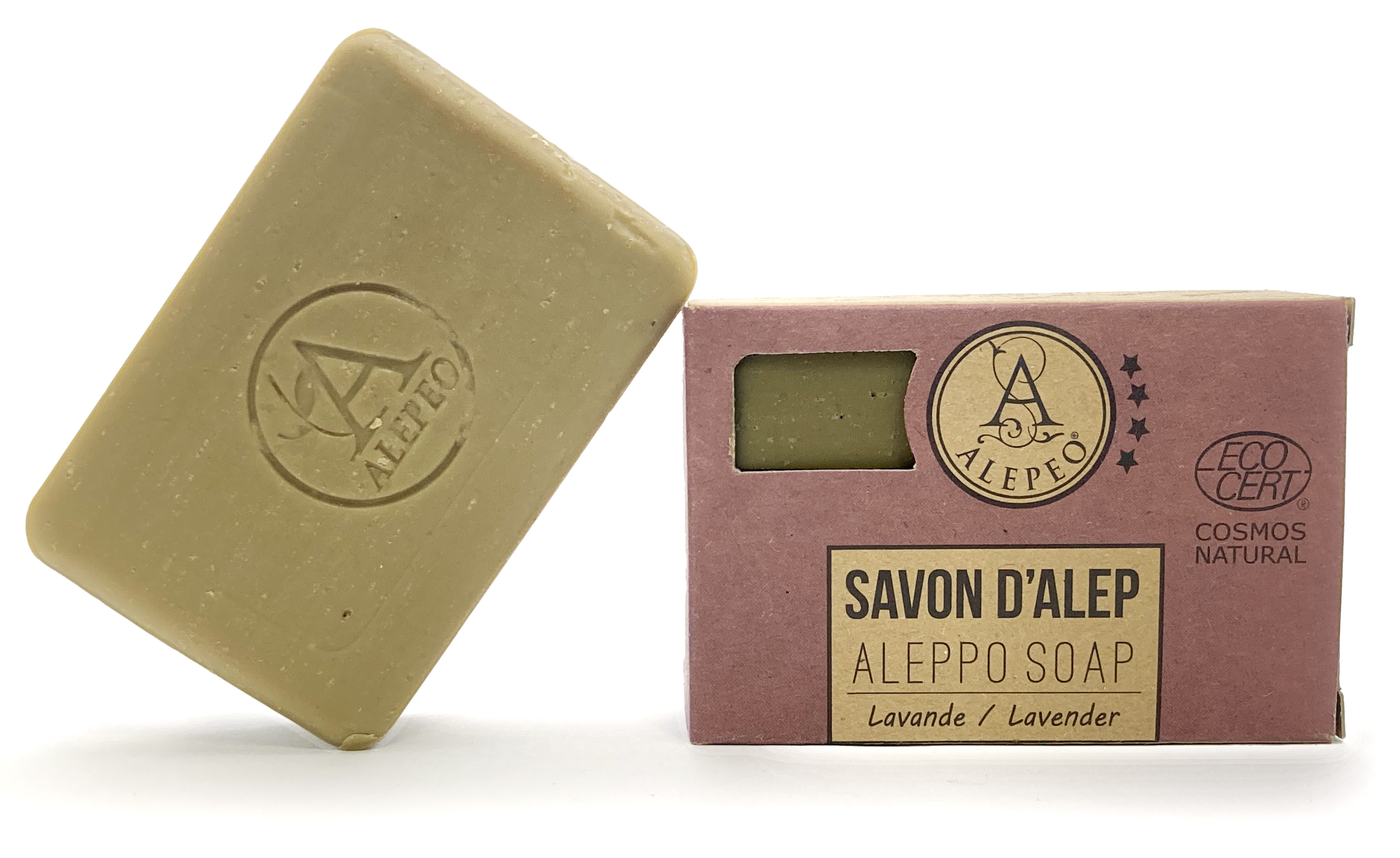 Lavender Aleppo soap 100g - ECOCERT BIO
