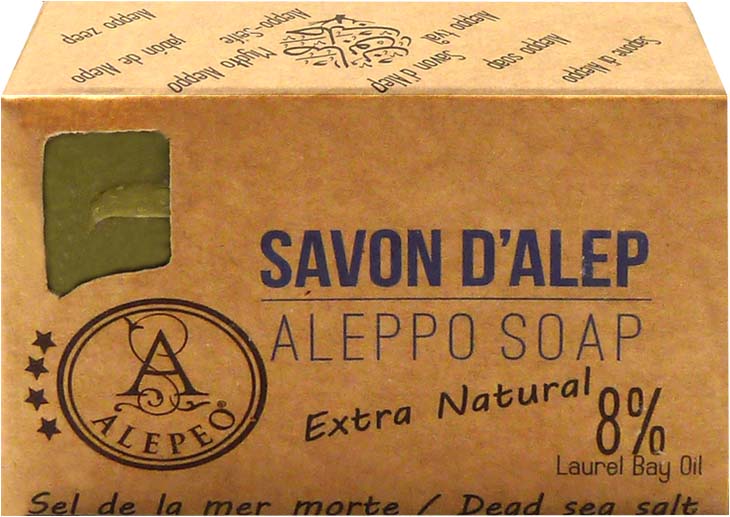 Alepeo aleppo dead sea salt soap 8% 100g