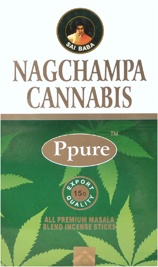 Ppure nag champa Cannabis incense 15g