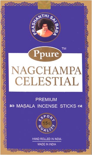 Ppure nagchampa Blue Celestial  incense 15g