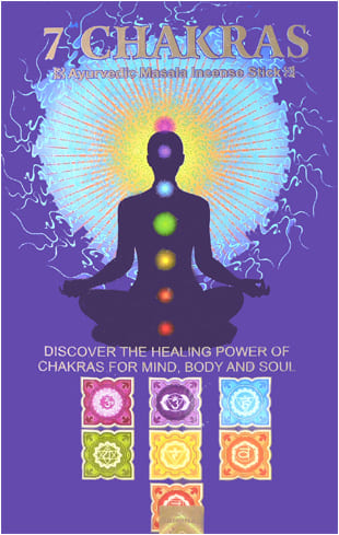 Ppure 7 chakras incense 15g