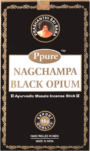 Ppure nagchampa Black Opium incense 15g