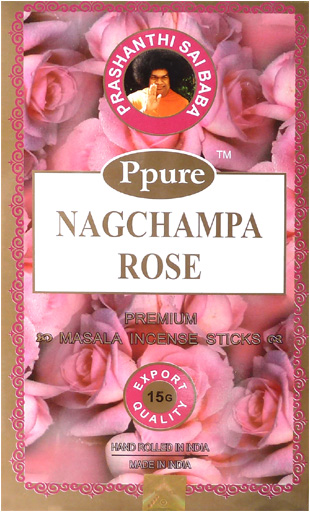 Ppure Nagchampa Rose incense 15g
