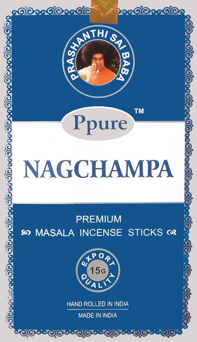 Ppure Nagchampa Silver Blue incense 15g