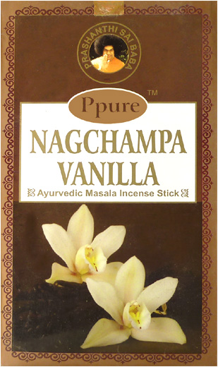 Ppure nagchampa Vanilla incense 15g