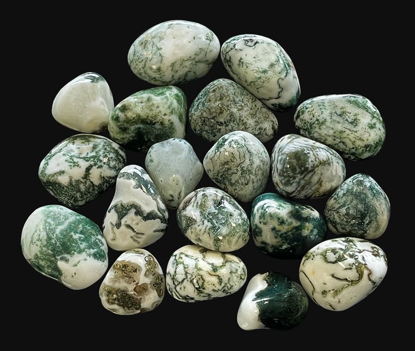 Tree Agate AB tumbled stone 2-3cm 250g