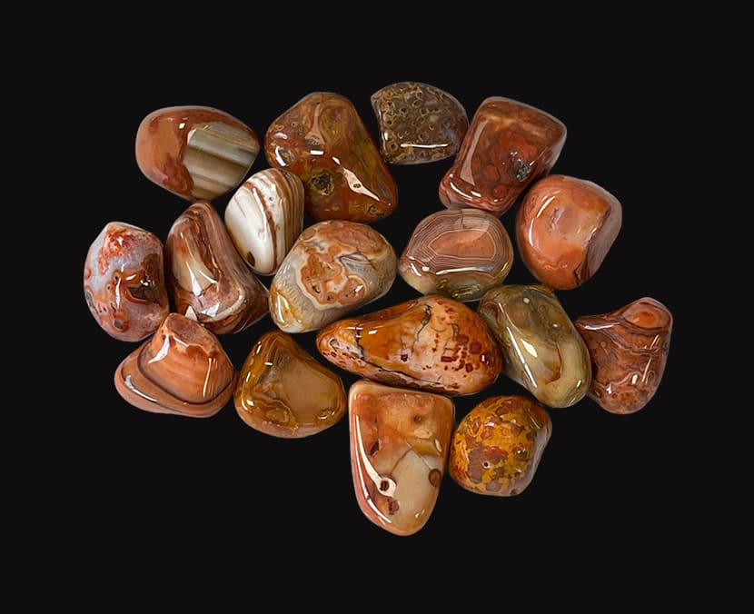 Agate Bahia A tumbled stone 250g