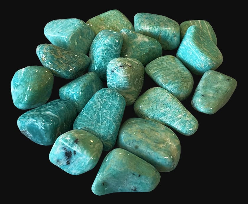Amazonite Namibia A tumbled stone 2-3cm 250g