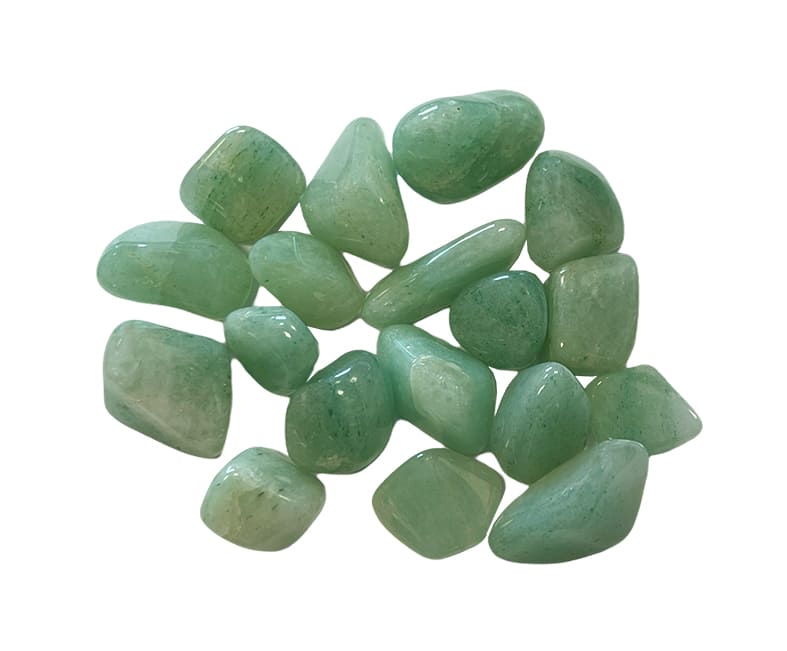 Green Aventurine A+ tumbled stones 250g