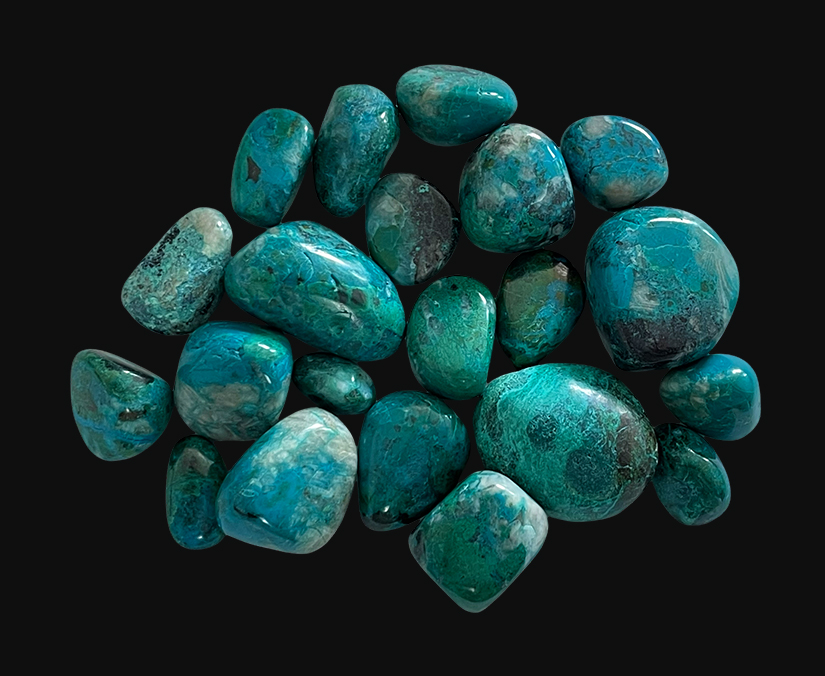 Chrysocolle A tumbled stone 250g