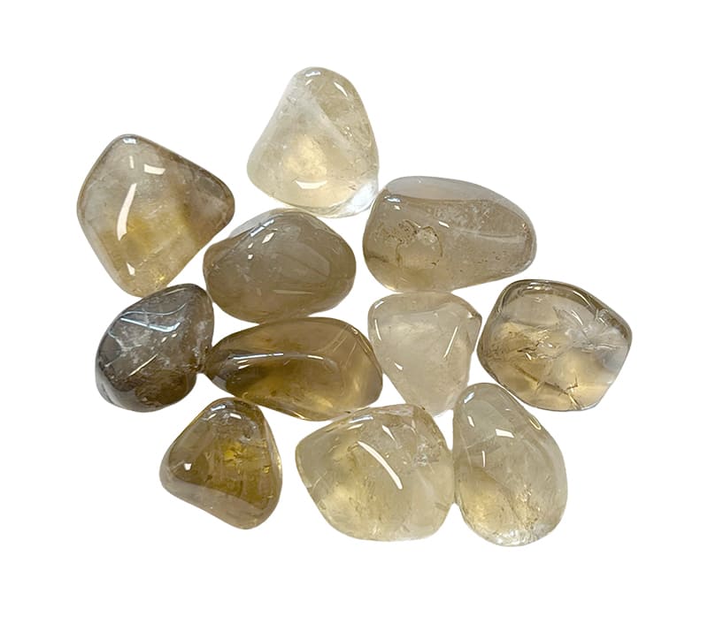Natural A Citrine tumbled 250g