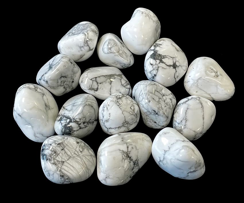 Howlite A tumbled stones 250g