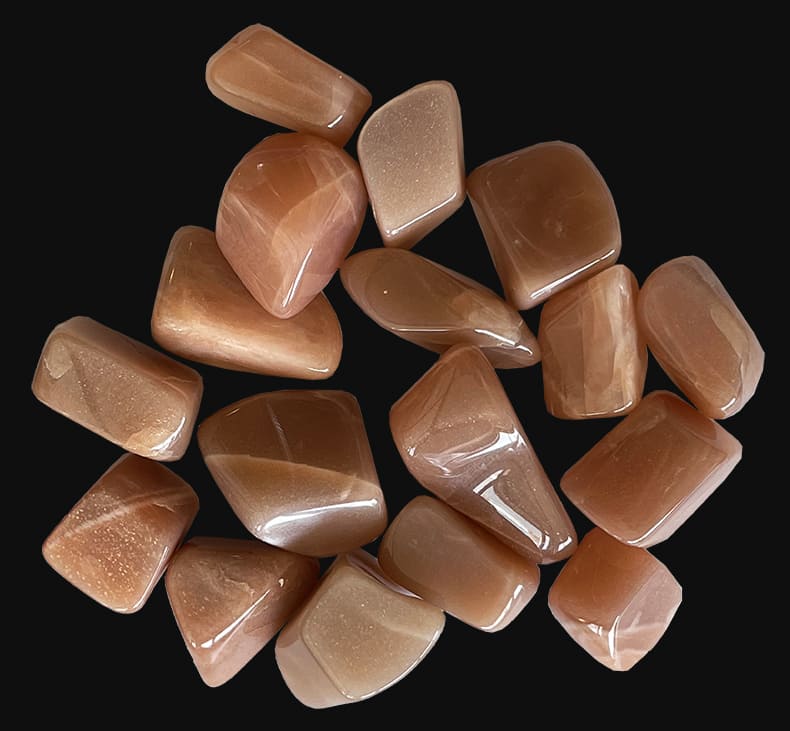 Sunstone Stone AA tumbled stone 250g