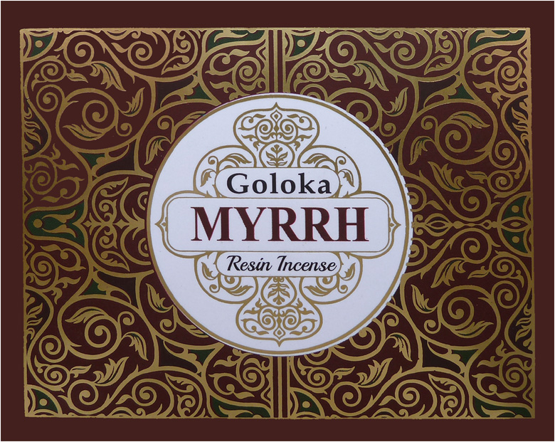 Goloka Myyrhe resin incense 50g