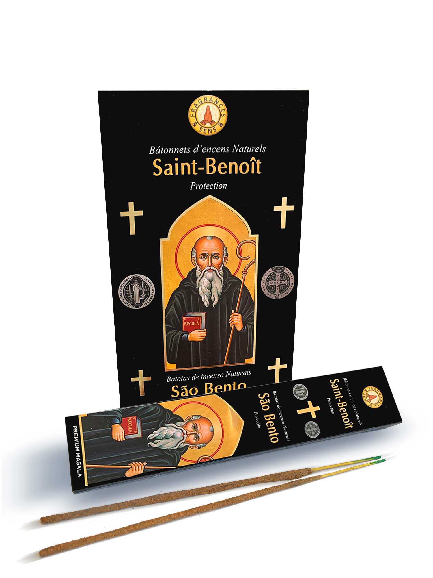 Saint-Benoît masala Fragrances & Sens incense 15g