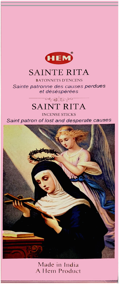 Sainte Rita hem incense hexa 20g