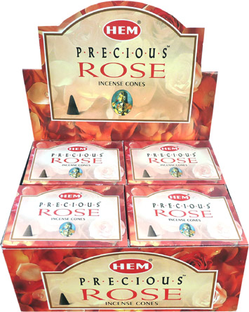 Hem incense precious rose cones