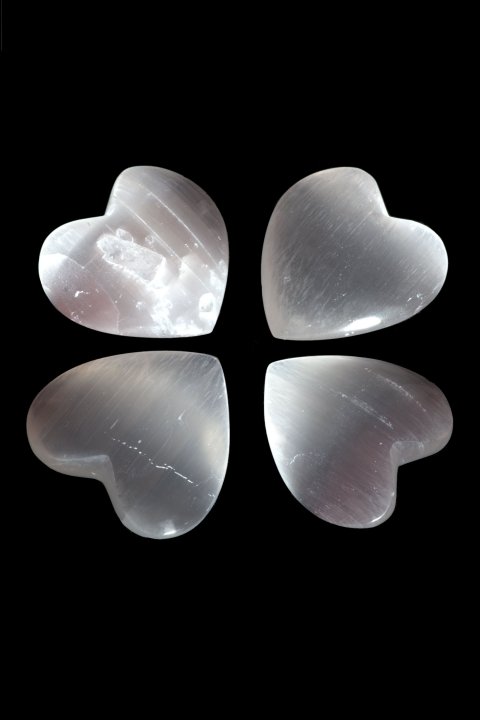 Selenite Heart 75g