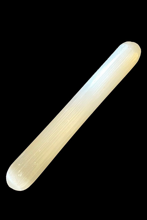 Selenite massage wand 14cm 100g